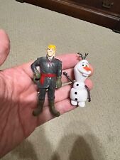 Frozen Olaf & Kristoff small plastic Disney figures picture