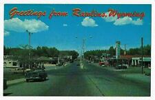View of Lincoln Highway 30, Rawlins, Wyoming 1950's picture