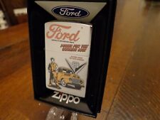 FORD PICKUP TRUCK POWER FOR THE WORKING MAN ZIPPO LIGHTER MINT IN BOX picture