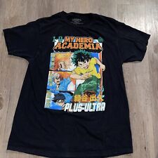 My Hero Academia Plus Ultra Anime Officially Licensed Adult T Shirt Size Large picture