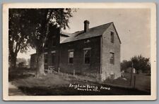 Nauvoo Illinois IL Brigham Young Home c1920s Real Photo Postcard picture