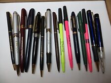 Vintage Mostly Advertising Collectable Ball Point Ink Pen Lot of 15 Dry Ink #63 picture