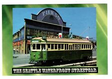 Seattle Postcard Continental Waterfront Streetcar Built Australia 1927 WA picture