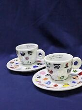 Illy Art 25th Anniversary Espresso Cups Set Of 2 picture