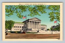 Washington DC-US Supreme Court Building, Outside, Vintage Postcard picture