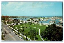 1974 Aerial View Northeastward Tampa Beach & Florida's Waterfront US Postcard picture