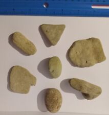 Native American Paleo Indian Artifacts Stone Tools Lot Of 7 Franklin CO IN picture
