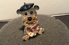 Swarovski Crystal Figurine SCS Loyalty Gift 2023 “CHEETAH” Dog - MINT, no box picture