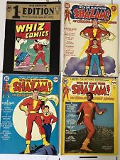 LOT OF 4 CAPTAIN MARVEL/SHAZAM/WHIZ DC LIMITED COLLECTORS/FAMOUS FIRST EDITIONS picture