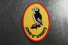 John O'Groats Woven Cloth Patch Badge (L69S) picture