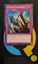 RA02-EN075 Solemn Judgment Collector's Rare 1st Ed YuGiOh picture