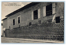 c1910 Pared Del Palacio De Las Nustas Cusco Peru Antique Unposted Postcard picture