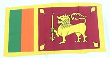 SRI LANKA/SRI LANKAN NATIONAL FLAG LARGE SIZED : 111CMX 55CM CRICKET BRAND NEW picture
