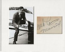 Mike Connors mannix signed genuine authentic autograph signature AFTAL 73 COA picture