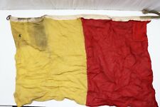 French Colonies, African & Eastern Yellow and Red Flag 37