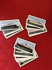 1963 Tonibell “The World’s Passenger Liners” Complete Set (25) All In Set G-VG picture