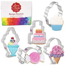 Candy and Sweets Cookie Cutters 5-Pc. Set Made in the USA by Ann Clark, Candy... picture
