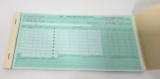Vintage Amtrak Northeast Corridor NEC Train Service Time Ticket Form Pad picture