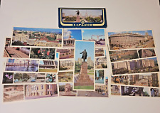 Kharkov Postcards Vintage 16 Leaflets Soviet Union 1981 City Ukraine picture