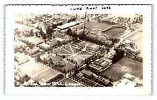 Postcard Birds-Eye View of OSC Campus (Oregon State) Corvallis RPPC S6 picture