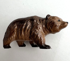 Vintage Porcelain Brown Bear Figurine picture