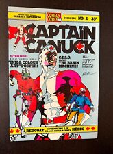 CAPTAIN CANUCK #2 (Comely Comix 1975) -- SIGNED Bronze Age -- VF+ picture
