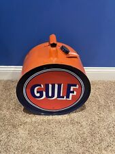 Refinished Antique Gulf 5 Gallon Oil Rocker Can  picture