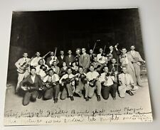 Vintage 1930 Fiddler’s Contest In Ft Worth Texas Bob Wills Photograph Rare picture