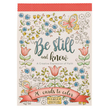 Be Still and Know - 20 Inspirational and Exquisitely Designed Cards To Color Exp picture