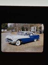 Beautiful Classic 1950's Car w/ Charleston AFB Car License Plate Red Border 35mm picture