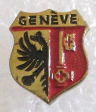 Vintage City of Geneva, Switzerland Tourist Travel Souvenir Pin - Genève Geneve picture