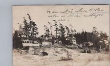Cottages Pentwater Michigan c1910s RPPC Photo Postcard picture