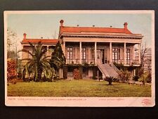 Postcard New Orleans LA - c1900s Old Plantation Villa on St Charles Street picture