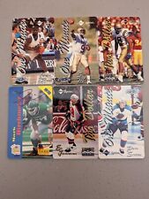 1995 Classic Assets One Minute Sprint Phone Card Lot Of 6 Sports 1 Autographed  picture
