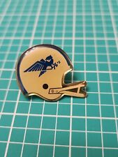 Vtg Football Helmet Team Logo Gold Tone Lapel Pin Hat Pin picture