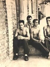 1950s Four Handsome Guys Muscular Athletic Gay Int Vintage USSR Photo picture