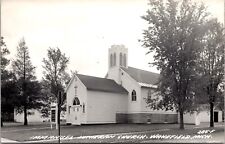 Real Photo Postcard Immanuel Lutheran Church in Wakefield, Michigan picture