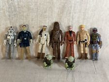 VTG Star Wars Action Figures Toy Lot Of 9 70s 80s Boba Fett Yoda Storm Troopers picture