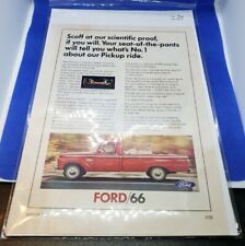 1966 Red Ford Pickup Magazine Ad  9