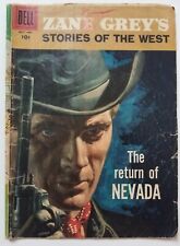 Zane Grey's Stories of the West #39 (Dell Comics 1958) Golden Age Cowboy Western picture