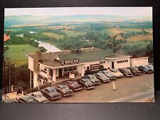 Postcard Waverly NY c1950s - O'Briens' Restaurant Overlooking Chemung Valley picture