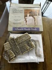 Restore And Restyle 1997 Solid Brass Old Mill And Church Mantle Hooks New In Box picture