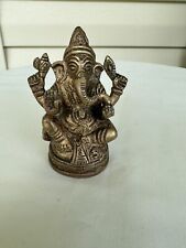 Brass Metal Shree Ganesha 3 inches picture
