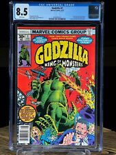 GODZILLA #1 CGC 8.5 White Pages August 1977 Marvel Comics picture