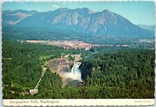 Postcard - Aerial view of Snoqualmie Falls, Washington picture
