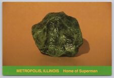 Postcard Metropolis Illinois Home of Superman Kryptonite picture
