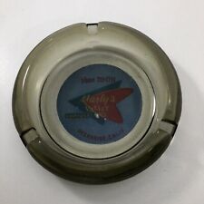 Vintage Marty's Valley Inn and Cocktails Oceanside California Glass Ashtray picture