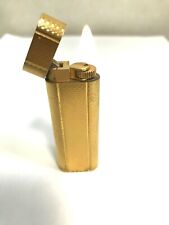 Good ignition Cartier lighter Oval Check Gold picture