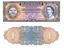 -r  Reproduction -British Honduras 2 dollars 1965 Pick #29   0690R picture
