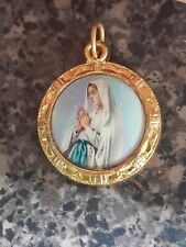 Vintage Blessed Virgin Mary Medal  picture